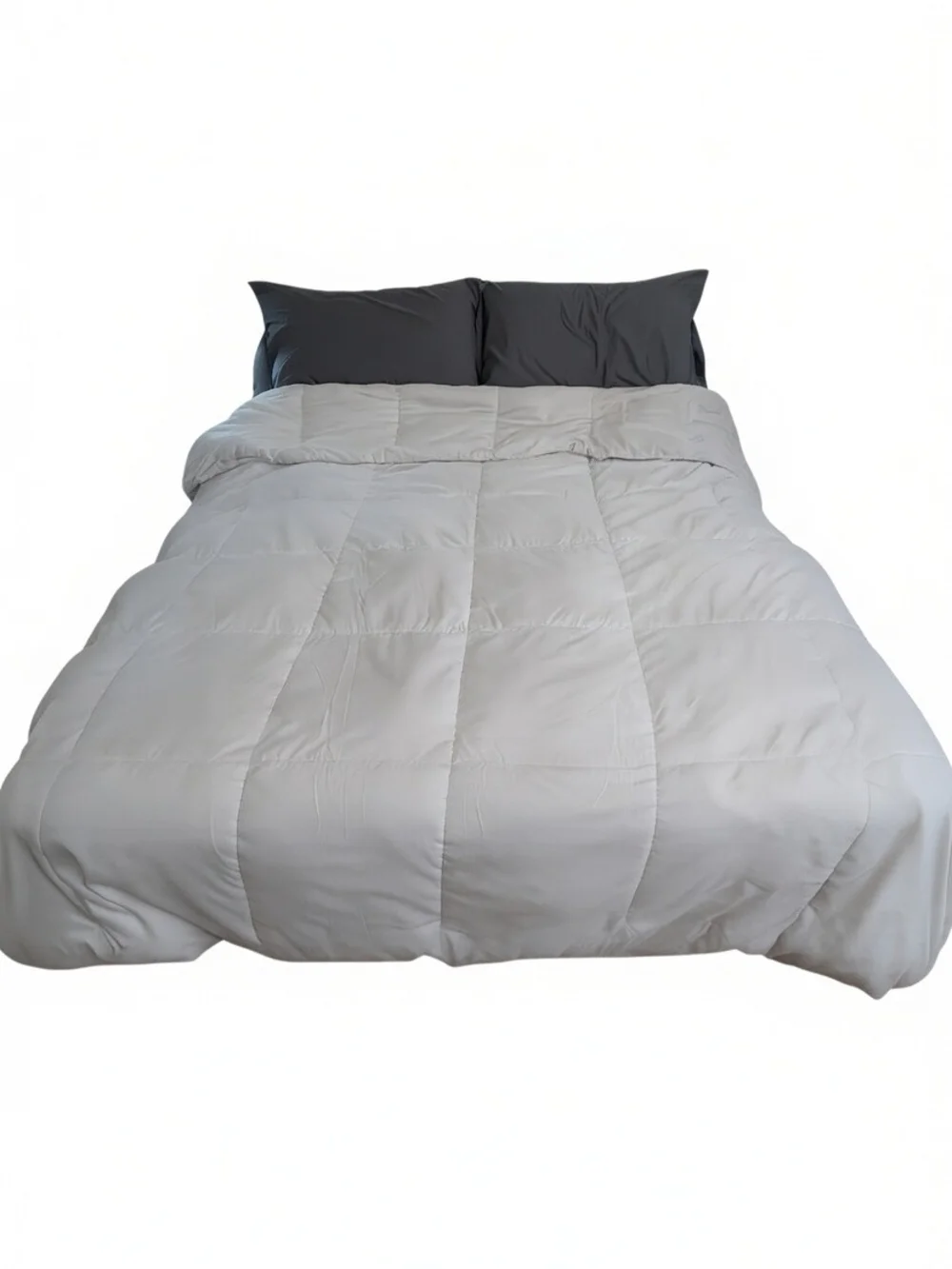 A-Class Soybean Fiber Summer Quilt queen size Teghnology light grey